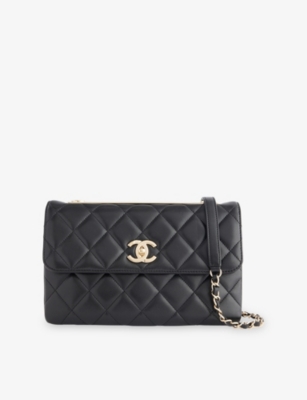 RESELFRIDGES: Pre-Loved Chanel Trendy CC Flap Leather Should Bag