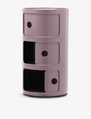 Kartell Mauve Componibili Drawers In Purple