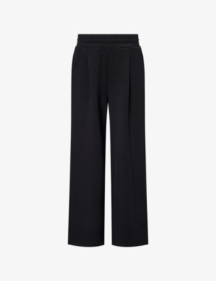 VARLEY: DoubleSoft™ The Extra Wide-Leg Jersey Trousers