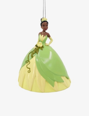 DISNEY: Disney 3D Princess Tiana Resin Christmas Decoration 7.5cm