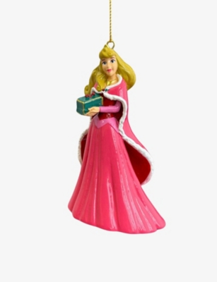 DISNEY: Disney 3D Princess Aurora Resin Christmas Decoration 6cm