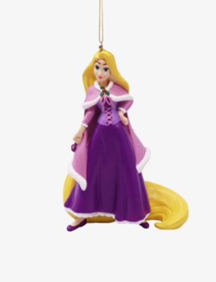DISNEY: Disney 3D Princess Rapunzel Resin Christmas Decoration 7.5cm