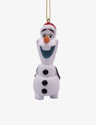 DISNEY: Santa Olaf Hanging Resin Christmas Ornament 9.5cm