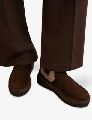 REISS: Lexi Suede Ankle Boots