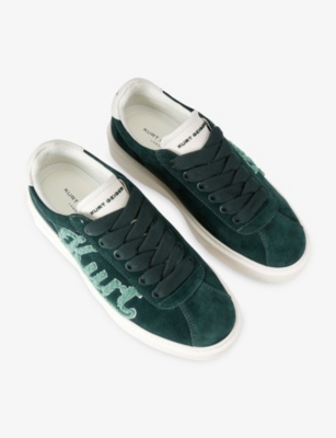 KURT GEIGER LONDON: Albion Retro Suede Trainers