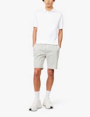 ARNE: Garment-Dyed Cargo-Pocket Stretch-Cotton Shorts