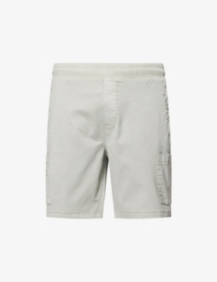 ARNE: Garment-Dyed Cargo-Pocket Stretch-Cotton Shorts