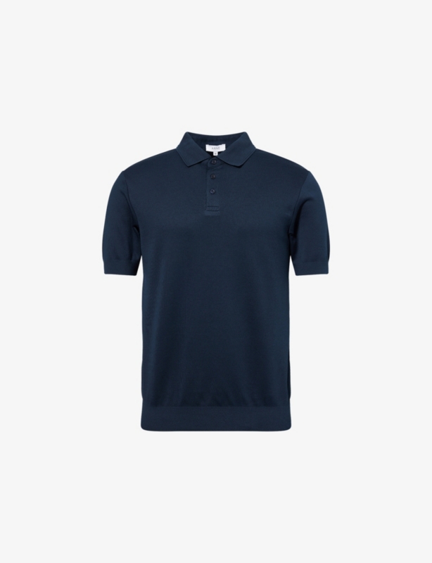 Como Short-Sleeve Cotton Polo Shirt
