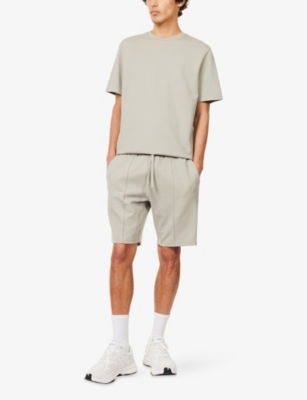 ARNE: Luxe Crewneck Stretch-Jersey T-Shirt