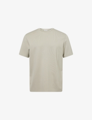 ARNE: Luxe Crewneck Stretch-Jersey T-Shirt