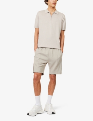 ARNE: Side-Stripe Drawstring Technical-Jersey Shorts