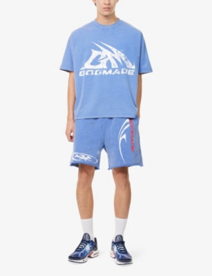 GODMADE: Core Graphic-Print Cotton T-Shirt