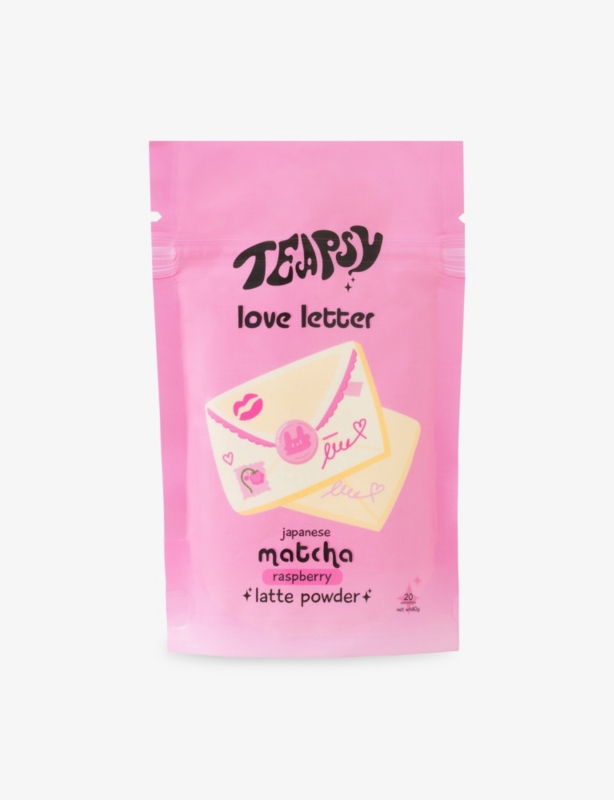 Love Letter Japanese Matcha Raspberry Latte Powder 40g