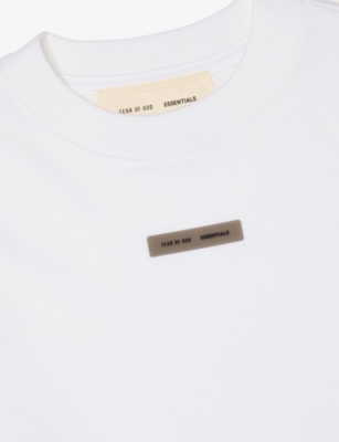 FEAR OF GOD ESSENTIALS: Logo-Print Short-Sleeve Cotton T-Shirt 2-12 Years