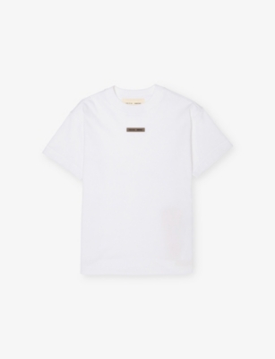 FEAR OF GOD ESSENTIALS: Logo-Print Short-Sleeve Cotton T-Shirt 2-12 Years