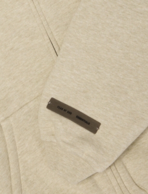 FEAR OF GOD ESSENTIALS: Logo-Print Long-Sleeve Cotton-Jersey Hoody 2-12 Years
