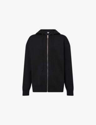 LOEWE: Anagram Relaxed-Fit Stretch-Wool Blend Hoody
