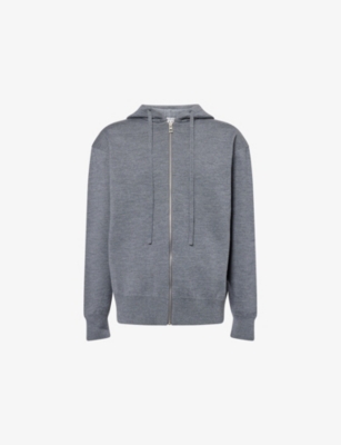 LOEWE: Anagram Relaxed-Fit Stretch-Wool Blend Hoody