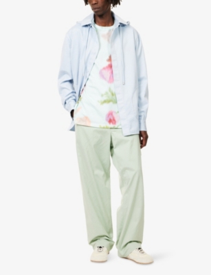 LOEWE: Hooded Relaxed-Fit Cotton-Poplin Overshirt