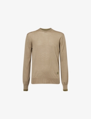 LOEWE: Anagram Crewneck Wool Jumper
