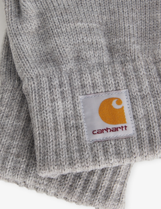 Watch Logo-Patch Knitted Gloves