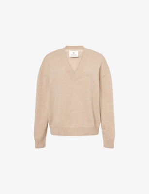 ANINE BING: Lee V-Neck Cashmere Jumper