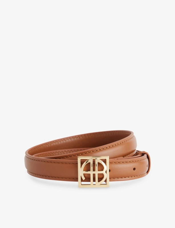Monogram Leather Belt