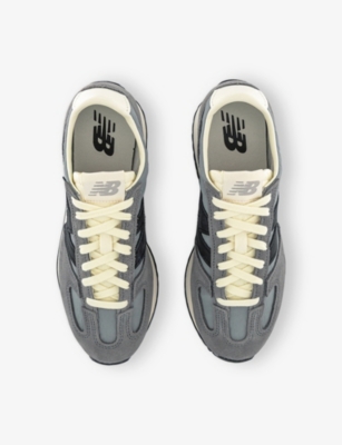 NEW BALANCE: 471 Mesh and Suede Low-Top Trainers