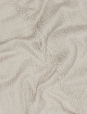 RICK OWENS: Follo Cashmere-Silk Pashmina Scarf