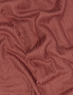 RICK OWENS: Follo Cashmere-Silk Pashmina Scarf