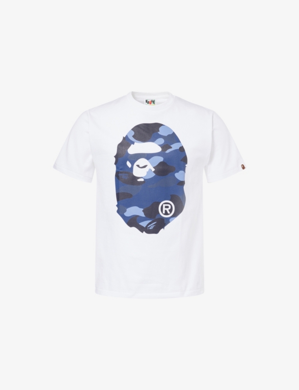 Colour Camouflage Big Ape Short-Sleeve Cotton T-Shirt
