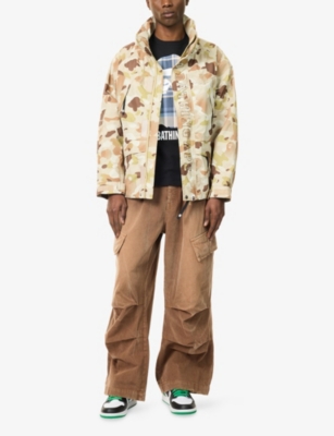 A BATHING APE: Gradation 2-In-1 Camouflage-Printed Shell Jacket