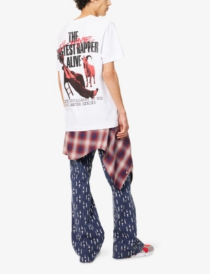 SUMMER OF SOUND: Great Rapper Alive Crewneck Cotton T-Shirt