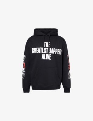 SUMMER OF SOUND: Iconic Graphic-Print Cotton-Jersey Hoody