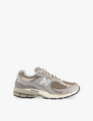 NEW BALANCE: 2002R Suede and Mesh Low-Top Trainers