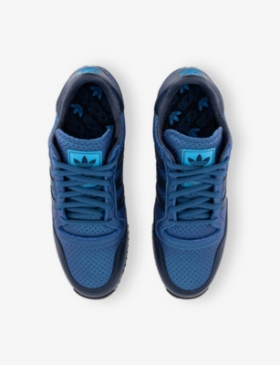 ADIDAS: Galaxy OG Faux-Leather Trainers