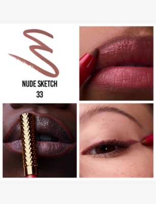 Christian Louboutin 3 Nude Sketch Rouge Louboutin Glamliner Eyes And Lip Liner