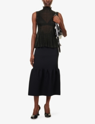 CFCL: Hypha Lucent Sleeveless Knitted Top