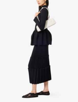 CFCL: Accordion Pleated Knitted Midi Skirt