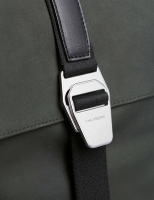 CARL FRIEDRIK: Traverse Nubuck-Leather Backpack