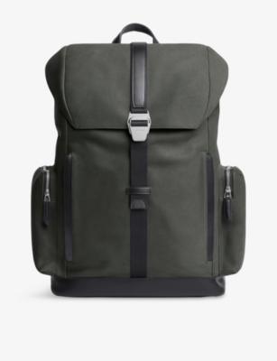 CARL FRIEDRIK: Traverse Nubuck-Leather Backpack