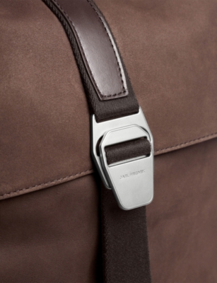 CARL FRIEDRIK: Traverse Nubuck-Leather Backpack