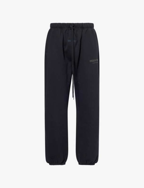 Drawstring Relaxed-Fit Cotton-Blend Jogging Bottoms