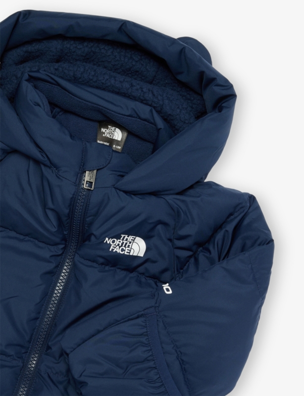 Fleece-Lined Padded Shell-Down Jacket