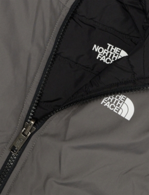 The North Face Nf Black/smoked Pearl Perrito Reversible Padded Down Jacket 3-24 In Black