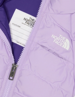 The North Face Lite Lilac Perrito Logo-patch Down Ski Suit 3- In Purple