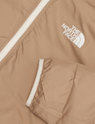 The North Face White Dune Kid's Perrito Reversible Padded Shell-down Jacket Xxl In White
