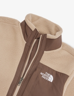 The North Face Mushroom Grey/smokey Br Yumiori Off-peak Full-zip Fleece Jacket Xs In Multi
