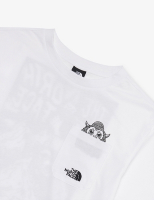 THE NORTH FACE: Kids' Oversized Pocket Graphic Cotton-Jersey T-Shirt