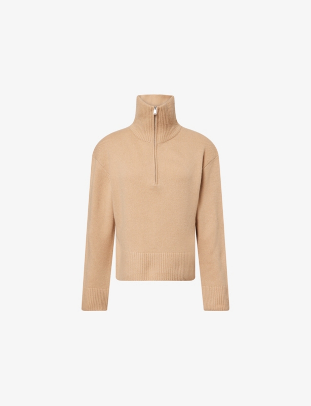 Andes Half-Zip Cashmere Jumper